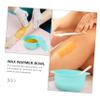 DOITOOL Wax Bean Warmer Bowl Hair Removal Wax Warmer Silicone Bowl Replacement view 2