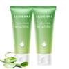 Aloderma 99% Organic Aloe Vera Gel for Face Made within 12 Hours of Harvest, Natural Hydrating Pure Aloe Vera for Soothing Skincare, Moisturizing Aloe Gel for Skin, Face, Sensitive Skin, 4oz - 2ct view 1