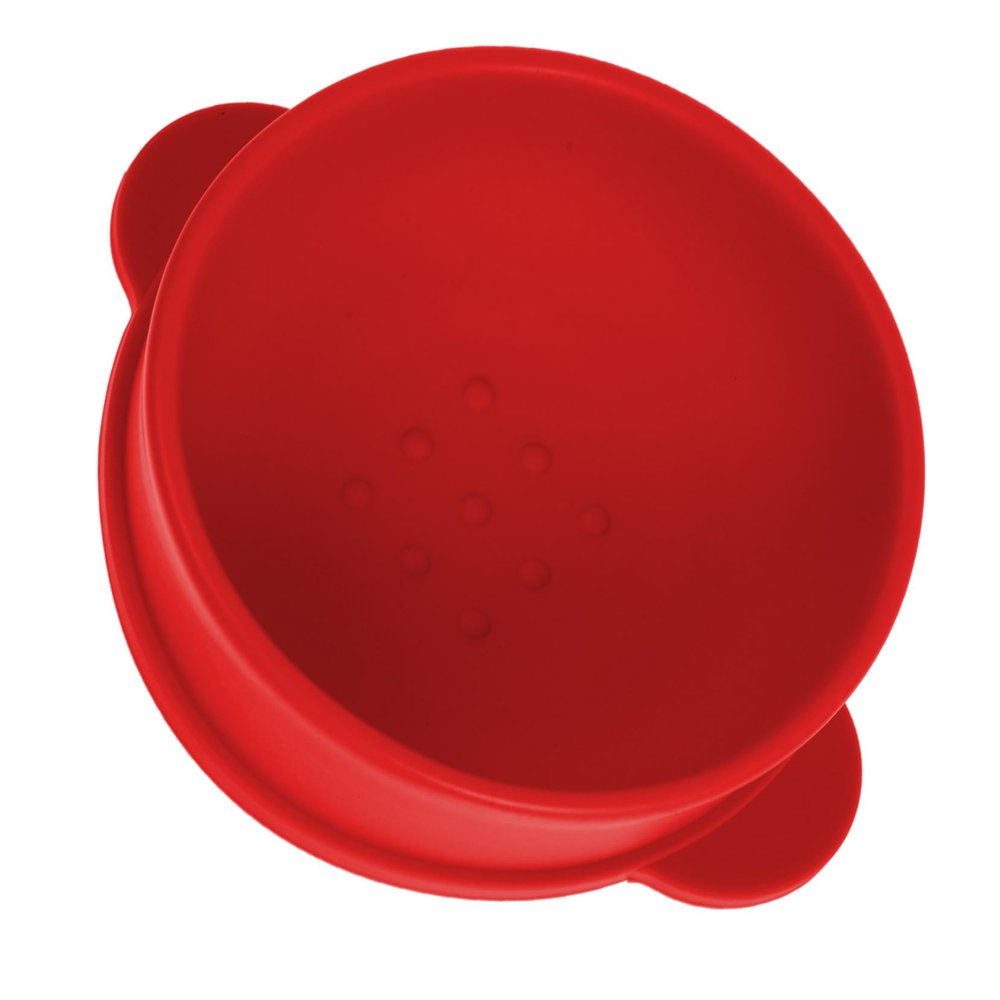 Balacoo 2 Pcs Silicone Melt Wax Bowl Wax Melting Holder Wax Heater Inner Pot Non- Stick Wax Pot Candle Vessels DIY Candle Wax Bowl Replace Tool Silicone, Redx2pcs