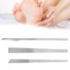 Professional 3pcs Steel Pedicure Knife Set, Stainless Steel Pedicure Blades and Callus and Cuticle Removal Kit, Home and Salon Pedicure Kit view 2