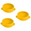Balacoo 3 Pcs Silicone Melt Wax Bowl Silicone Inner Bowl Wax Warmer Bowl - Silicone Bowl Wax Heater Accessory Easy to Clean Silicone Tool, Yellowx3pcs view 1