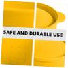 Balacoo 3 Pcs Silicone Melt Wax Bowl Silicone Inner Bowl Wax Warmer Bowl - Silicone Bowl Wax Heater Accessory Easy to Clean Silicone Tool, Yellowx3pcs view 2