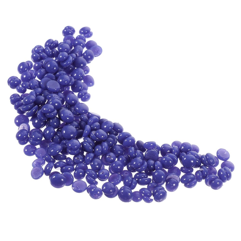 balacoo Hard Wax Beans for Hair Removal Lavender Scented Each Gentle Waxing Beads for Face Body Bikini and Sensitive Skin