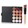 Beaupretty Concealer Set 15 Colors Makeup Palette Face Powder Brush Cover Cream Alternative Duplicates view 4