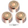 Generation 3 Replacement Heads for Flawless Finishing Touch Facial Hair Remover, Blades for New Flawless Gen 3 view 1