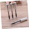 Beaupretty 4pcs Empty Eyelash Tubes with Silver Lids Funnels Transfer Pipettes Set for Diy Mascara and Eyelash Storage Transparent Bottles for Easy Viewing view 4