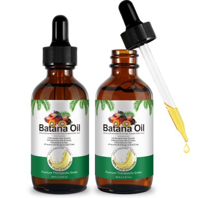 Dvoevivh 100% Cold-Pressed Batana Oil  Pure Hair Growth & Repair Oil, 4.04 Fl Oz | Natural & Chemical-Free Deep Nourishing Treatment for Scalp, Split Ends & Dry Hair
