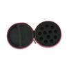 Beaupretty 2pcs Essential Oil Storage Bag Round Carry Case for Bottles Eva and Pu Organizer for Travel and Daily Use Empty No Bottles Included view 4