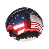 4th Of July Patriotic Truck Print Shower Cap, Shower Cap for Women Reusable, Waterproof Bath Cap,Quick Drying Bath Hair Cap view 1