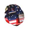 4th Of July Patriotic Truck Print Shower Cap, Shower Cap for Women Reusable, Waterproof Bath Cap,Quick Drying Bath Hair Cap view 2