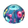Abstract Science Chemistry Illustration 3D Print Shower Cap, Shower Cap for Women Reusable, Waterproof Bath Cap,Quick Drying Bath Hair Cap view 1