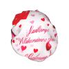 Lovers Day Print Shower Cap, Shower Cap for Women Reusable, Waterproof Bath Cap,Quick Drying Bath Hair Cap view 2