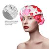 Lovers Day Print Shower Cap, Shower Cap for Women Reusable, Waterproof Bath Cap,Quick Drying Bath Hair Cap view 4