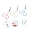 DOITOOL 6pcs Scissors Shaped Eyebrow Tweezers Stainless Tool for Easy Eyebrow Shaping Unique Scissor Design for Precise Trimming Multi-color for Makeup Artists and Personal Care view 4