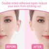 Ear Correction Stickers for Adults, 30 Pcs Invisible Ear Tapes for protruding Ears & Big Ear Problems, Transparent Painless Silicone Patches, Reusable Cosmetic Ear Contour Solution view 2