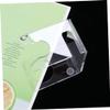 DOITOOL 3pcs Brush Holder Hanging Shave Brush Stand for Men's Shaving Kit Transparent Design for Easy Drying and Organization for Daily Use view 3