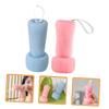 Housoutil 2pcs Foaming Mesh Facial Scrubber Cleaning Gentle Exfoliating Tool for Deep Cleansing for Daily Skin Care view 2