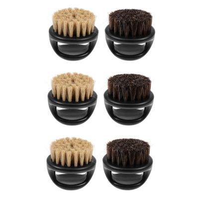 DOITOOL 6pcs Beard Care Tool Professional Beard Brush for Grooming for Styling Portable and Easy to Use