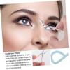 DOITOOL 6pcs Stainless Steel Eyebrow Tweezers Scissor Shape Design for Removal Makeup Tool Convenient for Daily Use Lightweight view 3