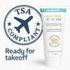 Reef Safe Mineral Sunscreen Travel Lotion SPF 50 - Mexico & Hawaii 104 Reef Act Compliant, Biodegradable, Zinc Oxide, Oxybenzone & Octinoxate Free, Water Resistant, Natural Ingredients, by Coral Safe view 2