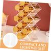 2Pcs Acrylic Lipstick Storage Organizer Clear Lip Gloss Holder Display Shelf Balm Stand Tint Storage Rack Desk stick Organizer Makeup Box Transparent Cosmetic view 3
