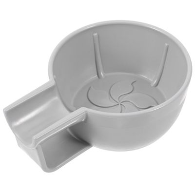 FRCOLOR Delicate Small Shaving Bowl Capacity Plastic Bowl for Men Lightweight and Durable Decorative Handheld Soap Container Smooth Edges for Comfortable Grip
