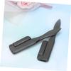 balacoo 4pcs Foldable Eyebrow Comb Stainless Steel Teeth Plastic Handle Travel-friendly Makeup Tool for Separated Brows Easy to Use view 2