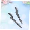 balacoo 4pcs Foldable Eyebrow Comb Stainless Steel Teeth Plastic Handle Travel-friendly Makeup Tool for Separated Brows Easy to Use view 3