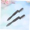 balacoo 4pcs Foldable Eyebrow Comb Stainless Steel Teeth Plastic Handle Travel-friendly Makeup Tool for Separated Brows Easy to Use view 4