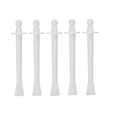 FRCOLOR 10pcs Nose Wax Sticks Kit for Safe Hair Removal Durable Plastic Strips for Nose and Eyebrow Grooming Lightweight Easy to Use for Home Salon
