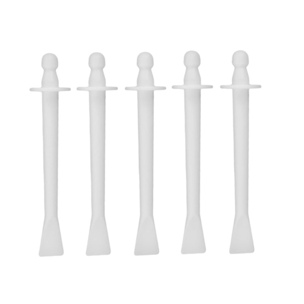 FRCOLOR 10pcs Nose Wax Sticks Kit for Safe Hair Removal Durable Plastic Strips for Nose and Eyebrow Grooming Lightweight Easy to Use for Home Salon