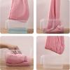 2PCS Double Layer Coral Velvet Quick Drying Hair Cap, Double-Layer Thickened Water-Absorbent Drying Hair Towel Shower Cap (2pcs-E,One Size) view 4