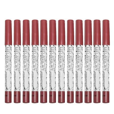 FRCOLOR 12Pcs Color Lip Liner Makeup Supplies for Accurate Lip Lining Fade-resistant for Creating