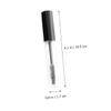 Beaupretty 3pcs Empty Mascara Tube Set Eyelash Wands Funnels and Silver Cream Containers for Diy Mascara for Travel and Easy Refilling view 2