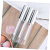Beaupretty 3pcs Empty Mascara Tube Set Eyelash Wands Funnels and Silver Cream Containers for Diy Mascara for Travel and Easy Refilling view 3