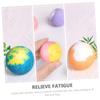 Angoily 6pcs Sea Salt Bath Shape Foot Bath Tools for Relaxation Portable Spa for view 4