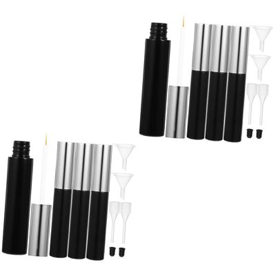 Balacoo 8 Pcs Eyeliner Pencil Eyeliner Vials Bottle Empty Eyeliner Tube Refillable Eyelash Grow Oil Empty Eyeliner Bottle Container Cosmetic, As Shownx2pcs