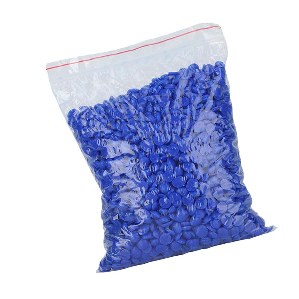 Balacoo 1 Pack 450pcs Jewlery Jewelry Making Wax Mold Wax Beads Jewelry Making Beads Silver and Copper Universal, Blue