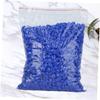 Balacoo 1 Pack 450pcs Jewlery Jewelry Making Wax Mold Wax Beads Jewelry Making Beads Silver and Copper Universal, Blue view 2