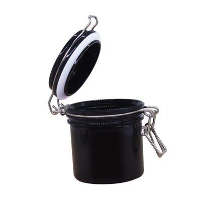 Angoily 1pc Eyelash Glue Storage Container Sealed Black Jar Activated Carbon for Glue Preservation Convenient and for Eyelash Extensions Easy to Use