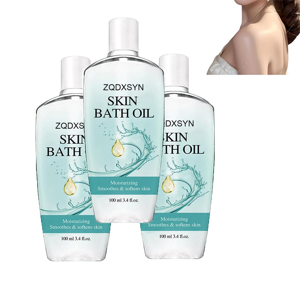 ZQDXSYN Skin Bath OilSkin Original Bath Oil for WomenOriginal Skin Bath Oil Skin Original Scent Bath Oil, Moisturizing Smoothes & Softens Skin (3pcs)