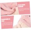 DOITOOL Cartoon Coral Fleece Hair Drying Towel Hat Absorbent Shower Cap for Boys and Girls Quick Dry Hair Wrap Elastic Band Soft Comfortable Design for Easy Use for Bath after Swimming view 3