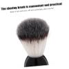 DOITOOL Beard Care Shaving Brush Durable Barber Brush for Men Soft Facial Hair Lifter for Close Shaving Grooming Multipurpose Neck Duster for Salon Use view 2