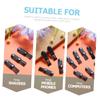 DOITOOL Razor Brush for Men 100pcs Electric Shaver Brush Nose Hair Trimmer Brush Portable Compact Cleaning Brush view 4