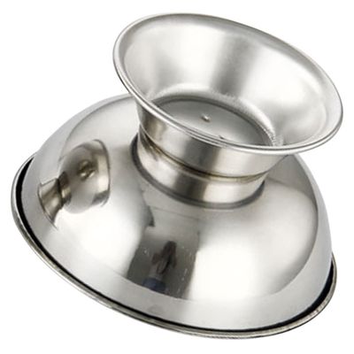 DOITOOL Tall Beating Bowl Shaving Bowl for Men Shave Cream for Men Home Tools Shaving Cup Soap for Travel Accessories Soap Holder Man Supplies Stainless Steel Household