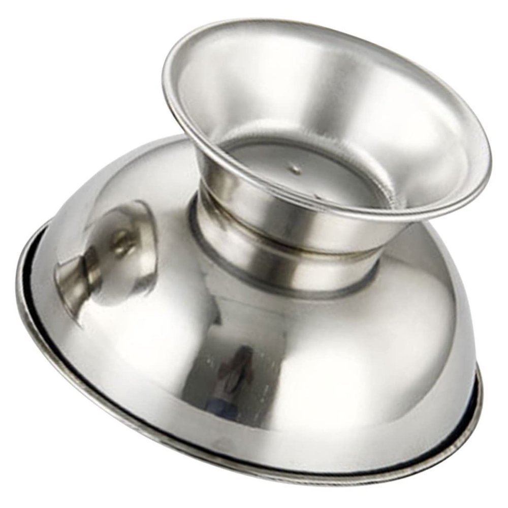 DOITOOL Tall Beating Bowl Shaving Bowl for Men Shave Cream for Men Home Tools Shaving Cup Soap for Travel Accessories Soap Holder Man Supplies Stainless Steel Household