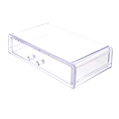 Angoily Elegant Makeup Organizers Drawer Type Tabletop Storage Case Cosmetics Box