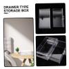 Angoily Elegant Makeup Organizers Drawer Type Tabletop Storage Case Cosmetics Box view 2