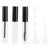 FRCOLOR 9pcs Empty Mascara Tube Set Eyelash Funnels Transfer Pipettes for Mascara Leak Design for Travel and Beauty Applications view 1