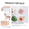 FRCOLOR Face Highlighter Powder Pan Shimmer Glitter Highlighting Palette for Dazzling Makeup for Weddings and Parties Lightweight and Easy to Apply Gold view 2